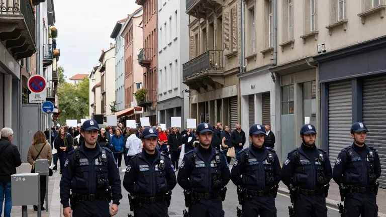 70,000 Officers Guard France as Protests Return Under Tight Rules