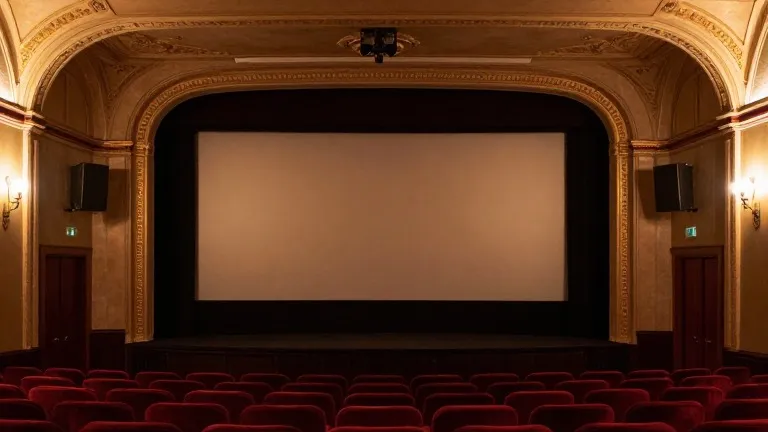 Illustration for: Cincinnati audience packs Mariemont Theatre for rare Theda Bara screening