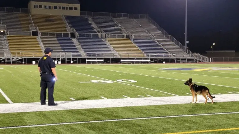 Illustration for: Harmony and St. Cloud football game on after police clear false threats