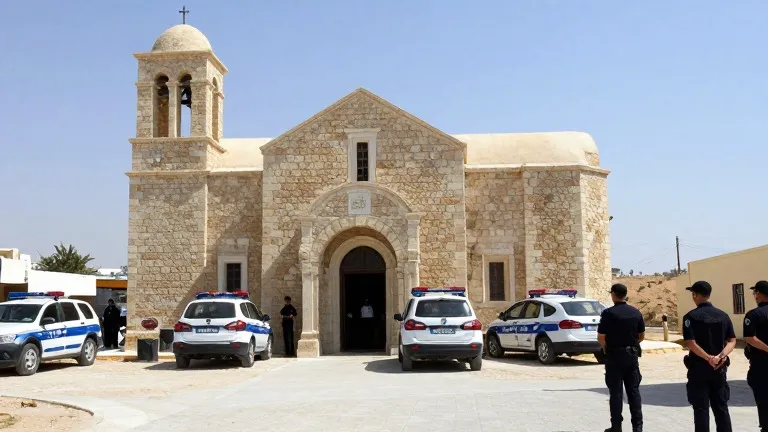 Illustration for: Jordanian King Orders Hunt for Karak Church Gunmen After Eight Killed